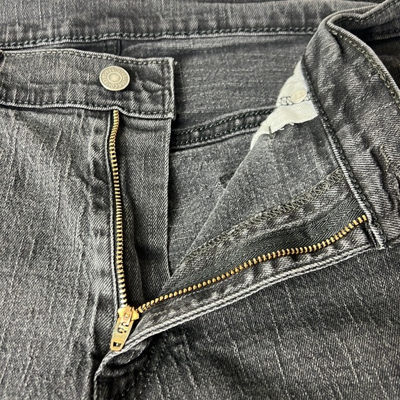 Vintage Levi’s 569 Relaxed Loose Fit Jeans Black Sits Below Waist 33 x 32 - Picture 12 of 16